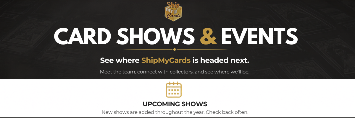 Card show banner